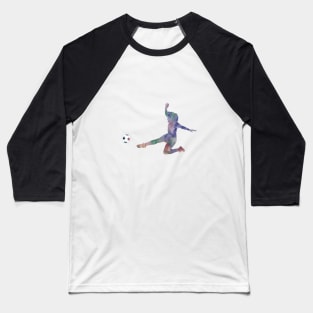 Female Soccer Player Baseball T-Shirt